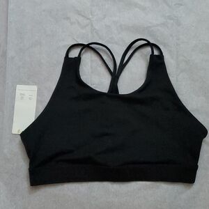 All in Motion Black Sports Bra